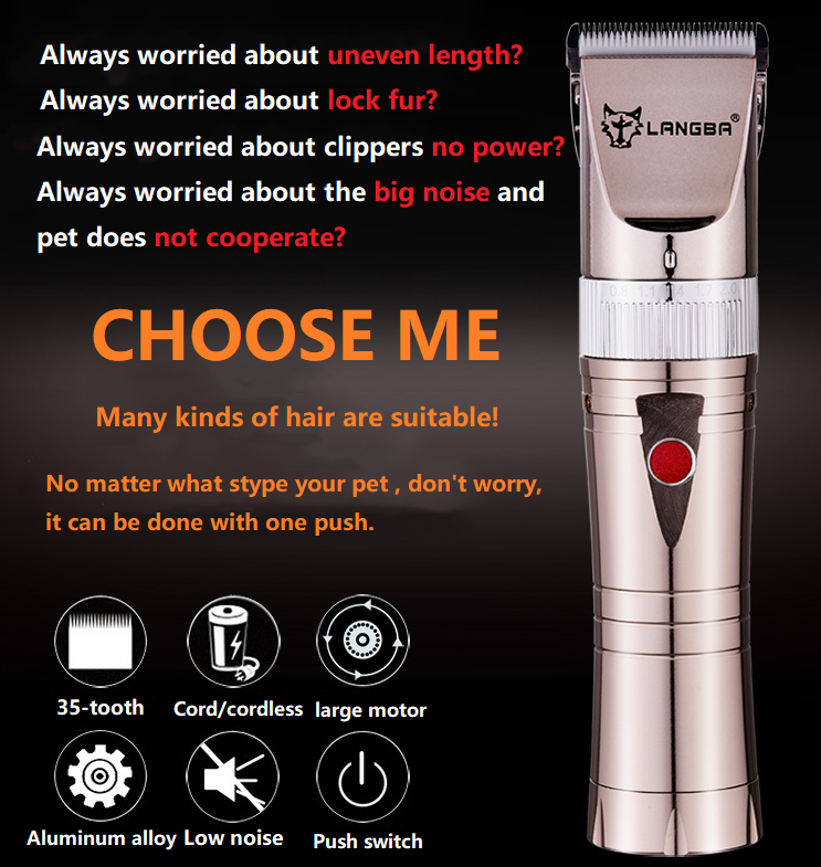 A83 Cordless Pet Clipper